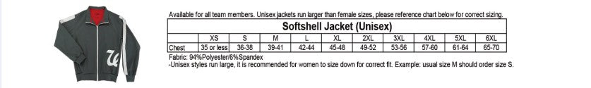 Walgreens Charcoal Softshell Jacket