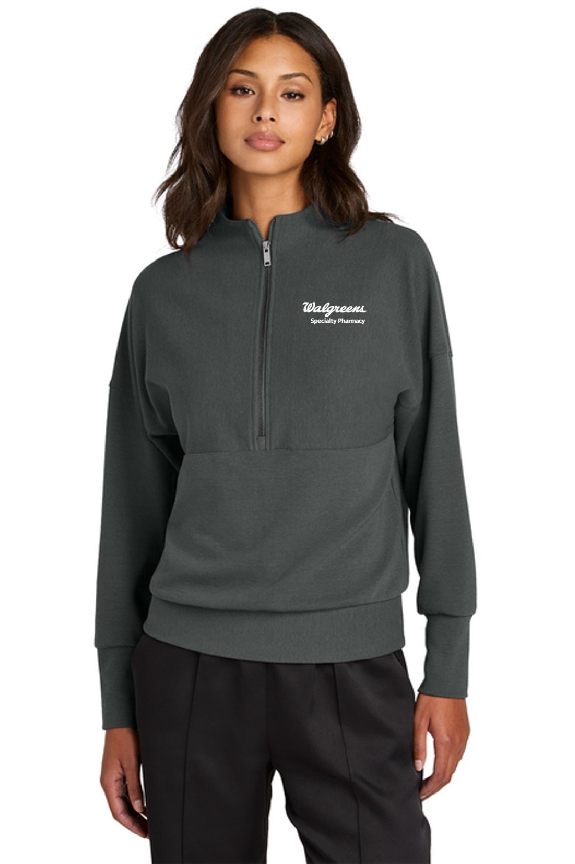 Women's Specialty Pharmacy Linear Texture 1/4-Zip