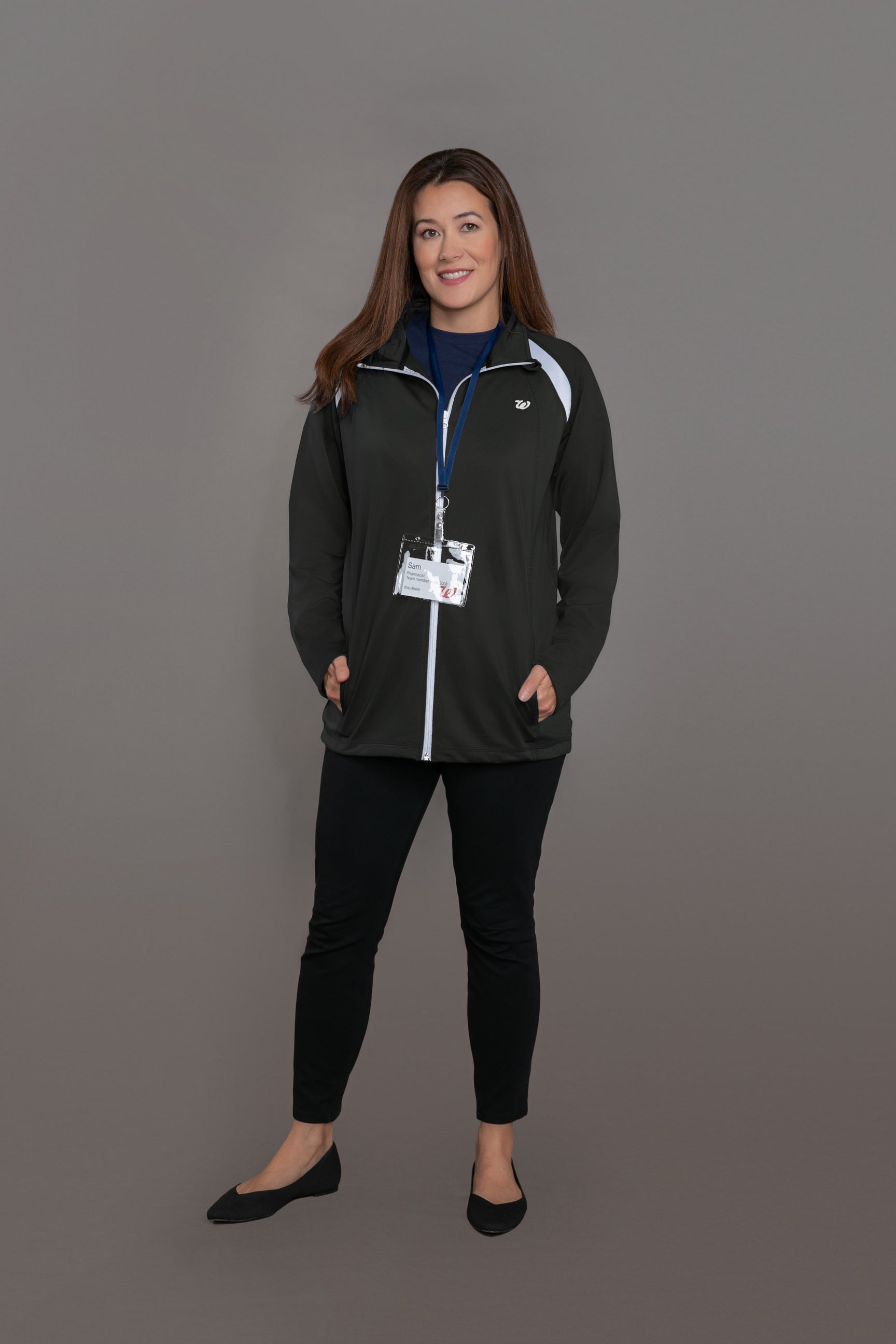 NEW Walgreens Charcoal Track Jacket – Walgreens Uniform Shop