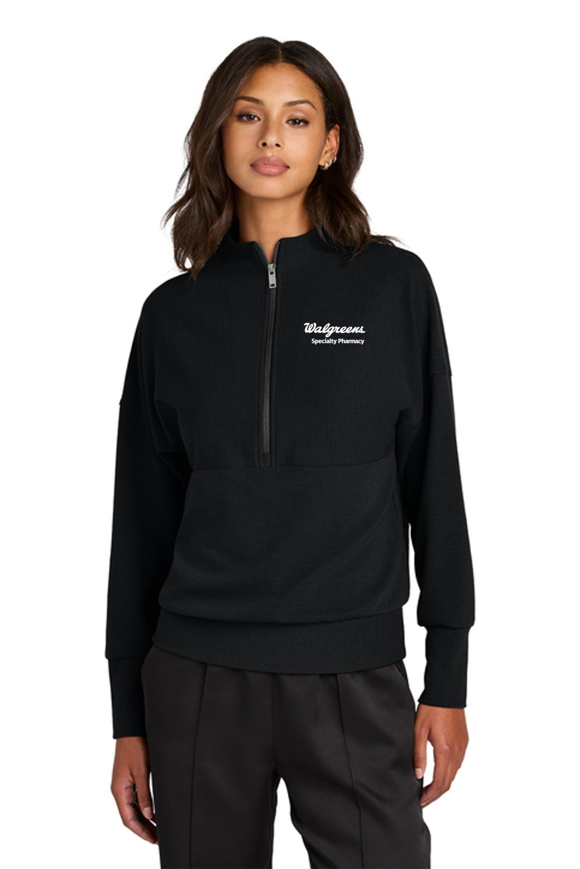 Women's Specialty Pharmacy Linear Texture 1/4-Zip