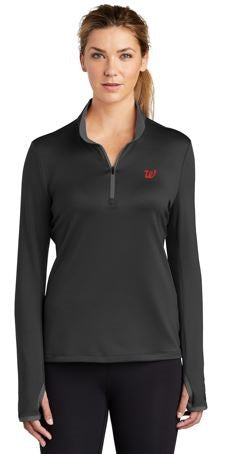 Nike Ladies Dri-FIT Stretch 1/2-Zip Cover-Up