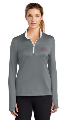 Nike Ladies Dri-FIT Stretch 1/2-Zip Cover-Up