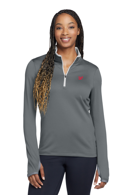 Nike Ladies Dri-FIT Stretch 1/2-Zip Cover-Up