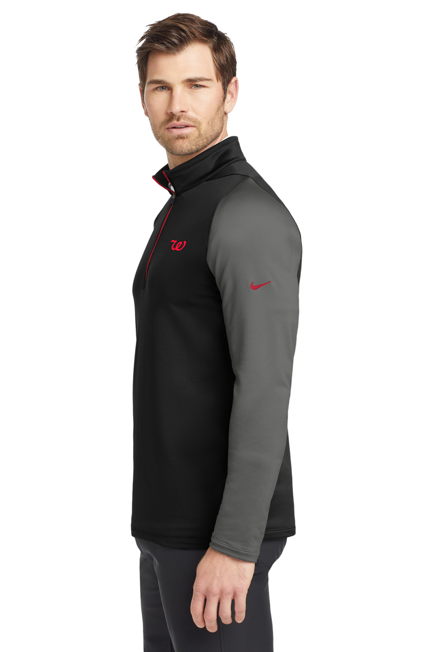 Nike Men’s Dri-FIT Stretch 1/2-Zip Cover-Up